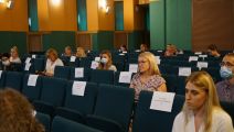 W szkoleniu udział wzięli dyrektorzy i nauczyciele placówek oświatowych z terenu powiatu otwockiego., 
